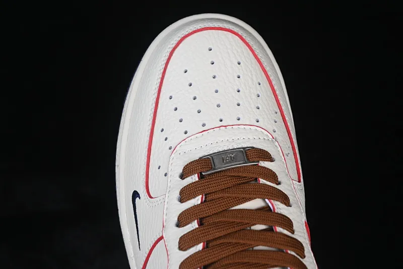 All Categories Nk Air Force 1 Air Force Series Nk Air Force 1 Low Air Force Low Nike Air Force 1'07 Low Milk White Blue Red Spot Air Force One Low Casual Sneakers NH0601-545